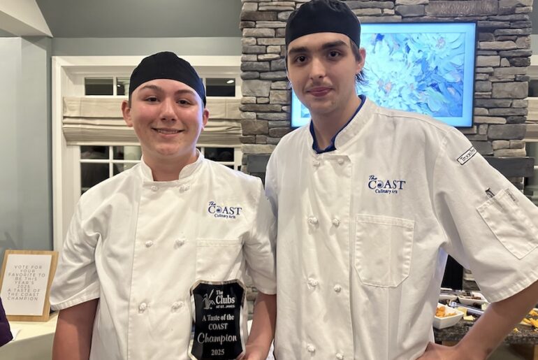 THE CLUBS AT ST. JAMES HOSTS THIRD ANNUAL CHOPPED EVENT WITH CULINARY STUDENTS FROM COAST