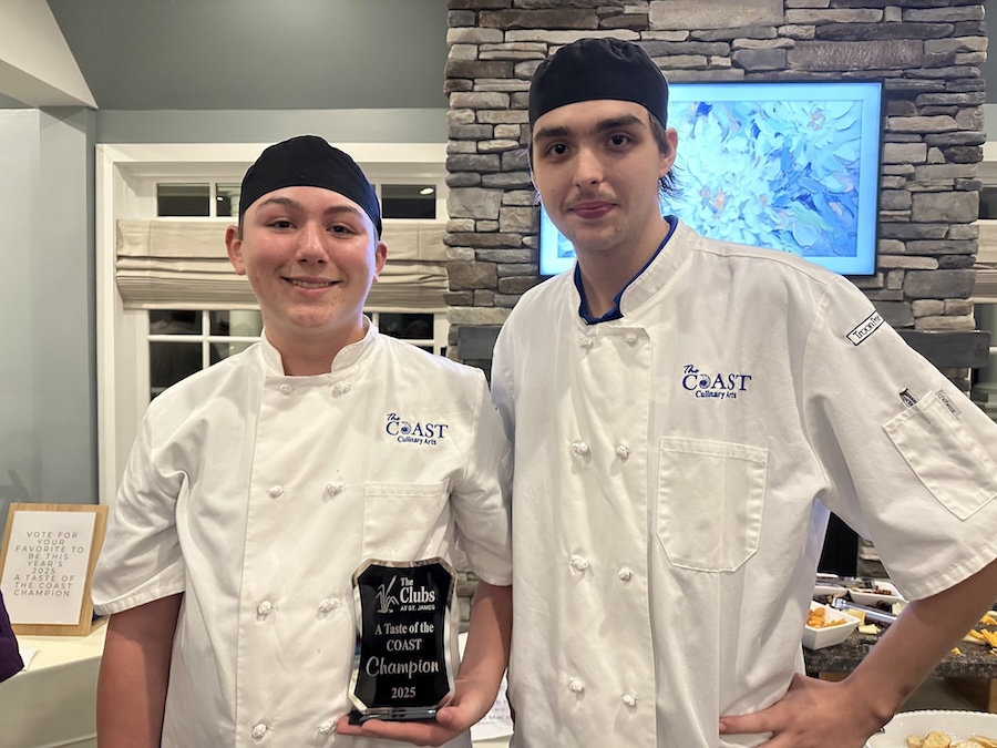 THE CLUBS AT ST. JAMES HOSTS THIRD ANNUAL CHOPPED EVENT WITH CULINARY STUDENTS FROM COAST THE CLUBS AT ST. JAMES HOSTS THIRD ANNUAL CHOPPED EVENT WITH CULINARY STUDENTS FROM COAST