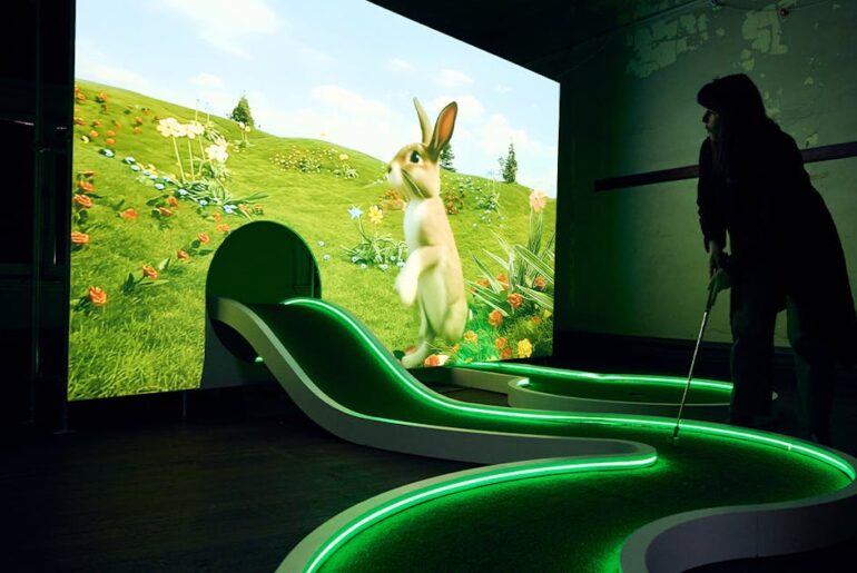 A Mind-Bending Mini Golf Course Is Taking Over Brisbane Powerhouse This Summer