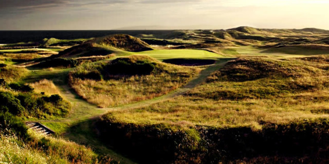 Royal Troon Postage Stamp