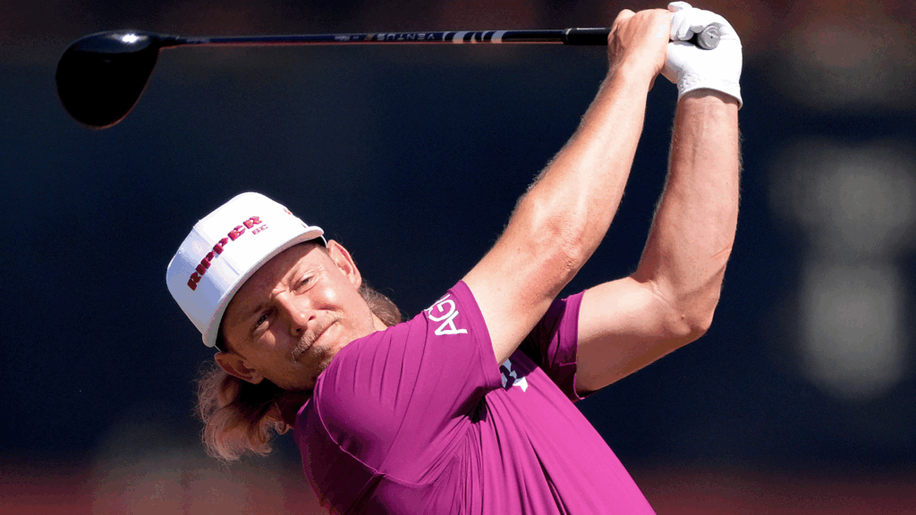 Australian PGA Championship Tee Times: Round One And Two Cameron Smith hits a drive during a practice round ahead of the 2025 BMW Australian PGA Championship