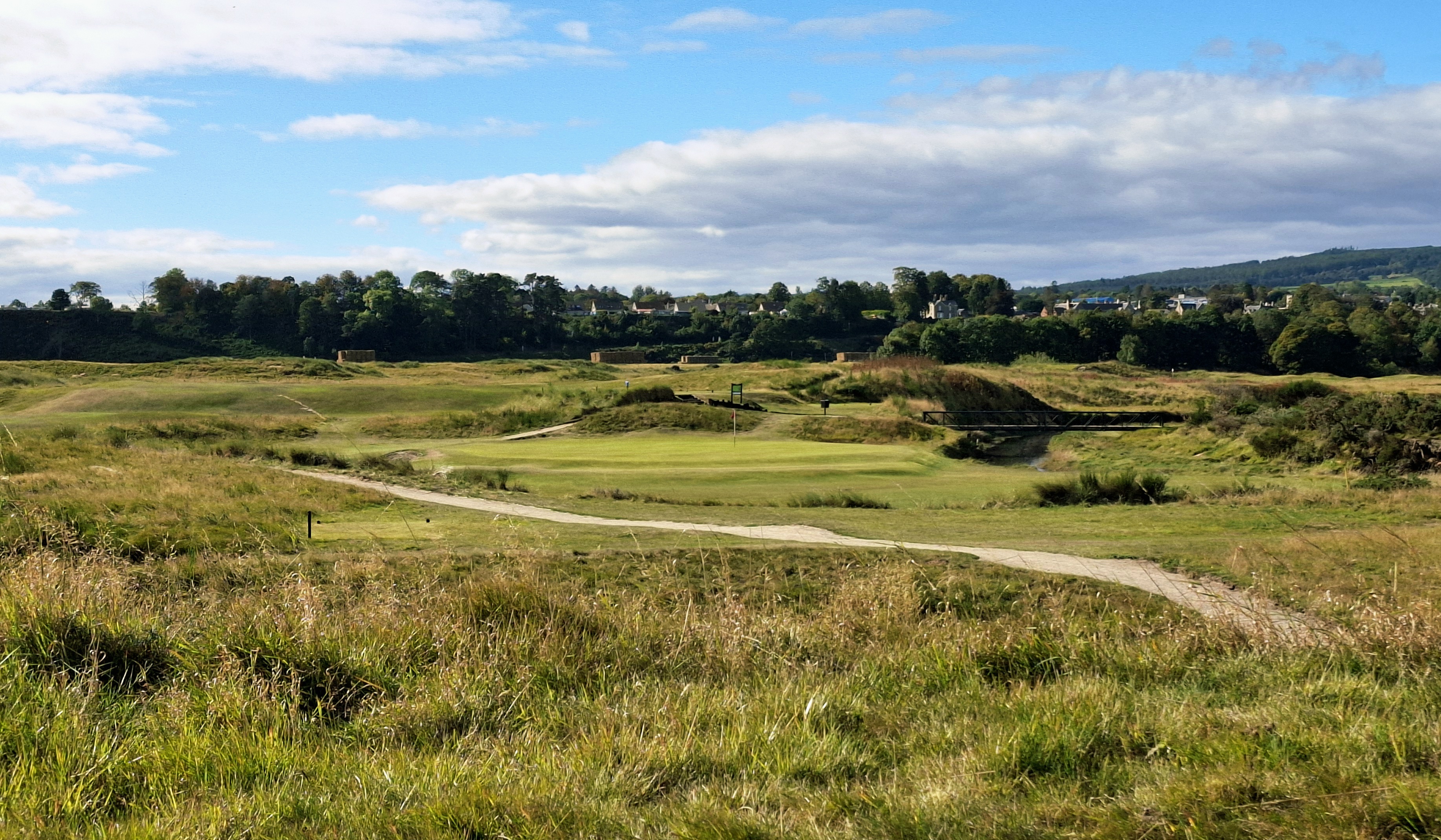 The 16th hole at Tain