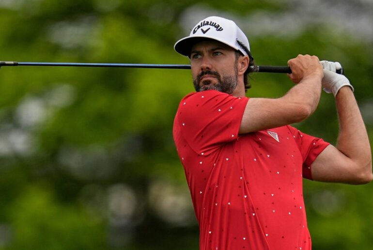 Canada's Adam Hadwin leads in Bermuda in last-ditch bid to keep his PGA Tour card