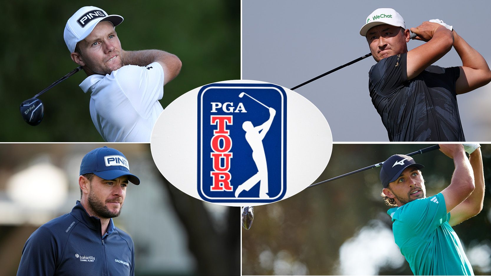 Which DP World Tour Players Secured 2026 PGA Tour Cards? A PGA Tour card logo with four players around it