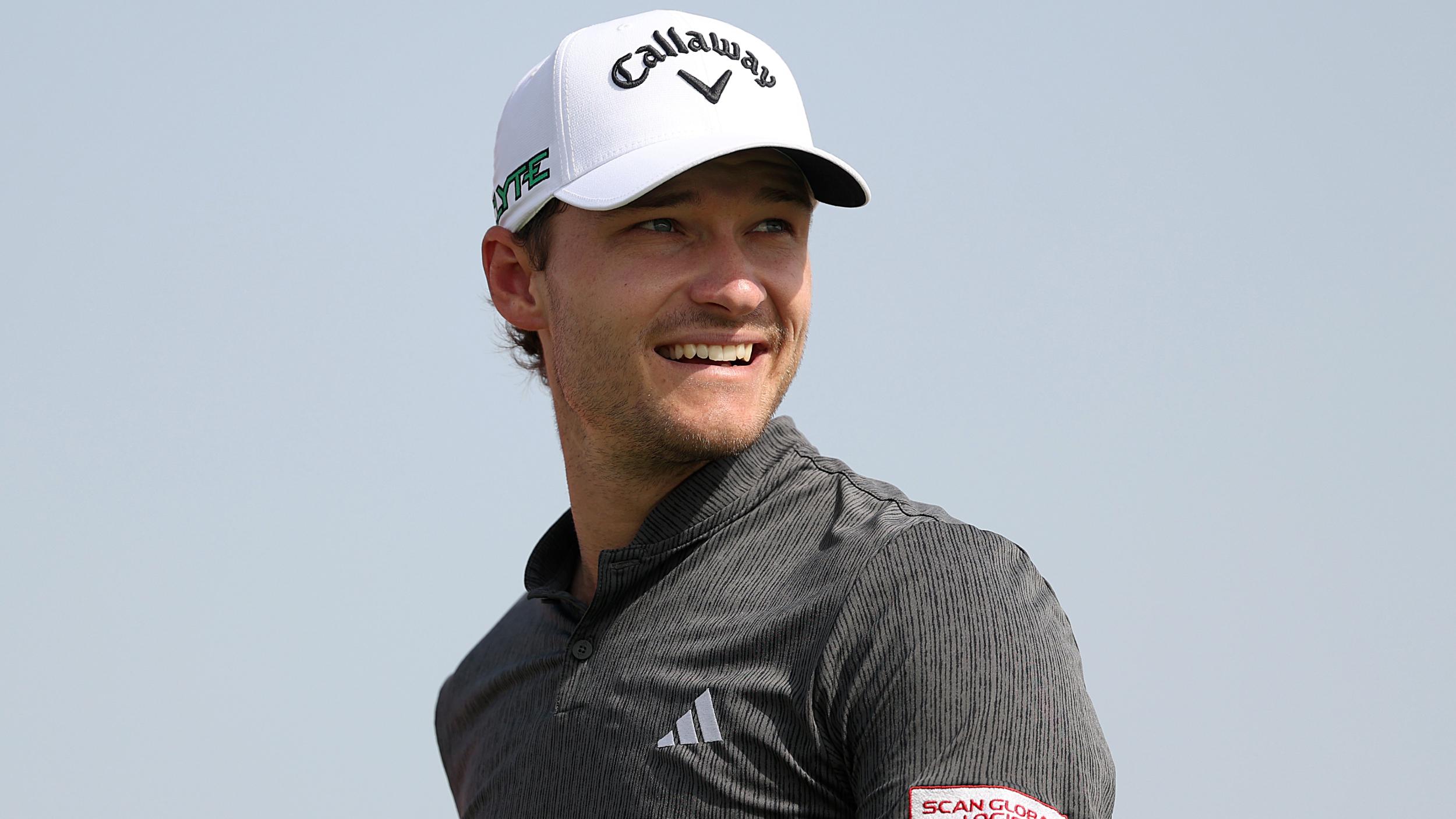 Rasmus Hojgaard at the Abu Dhabi HSBC Championship