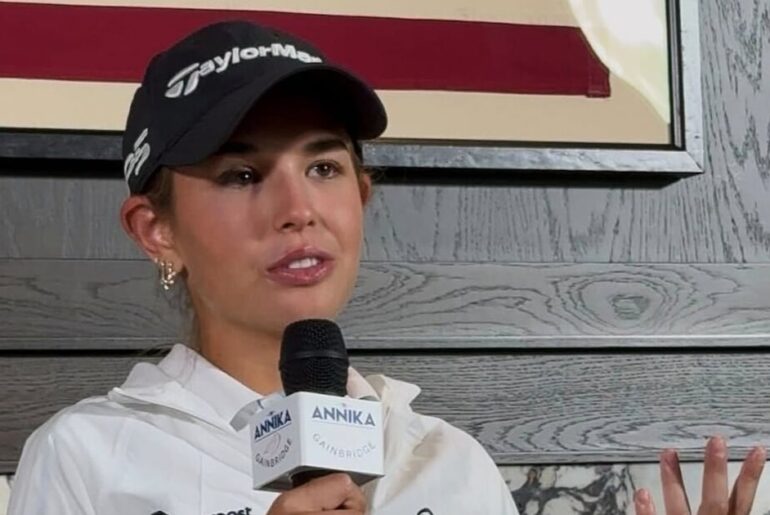 Kai Trump gets advice from President, Tiger Woods ahead of LPGA debut - CTV News