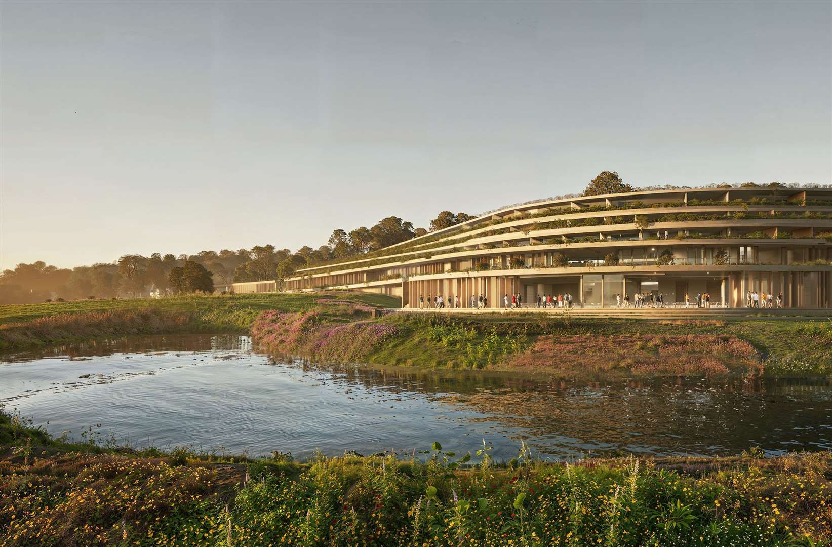 CGI images of the new luxury hotel at the London Golf Club. Picture: Holloway Studio