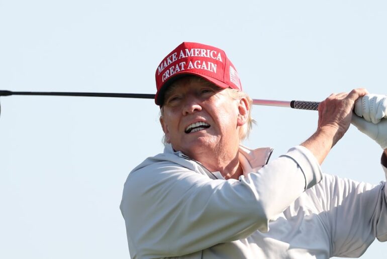 Donald Trump, 79, Derails Troop Call With Bonkers Rant About His Golf Record