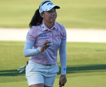 Jeeno Thitikul nearly flawless for a 63 to build three-shot lead in LPGA season finale