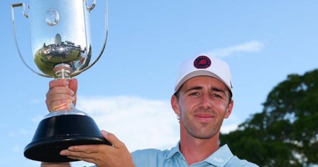 David Puig pulls away to win Australian PGA