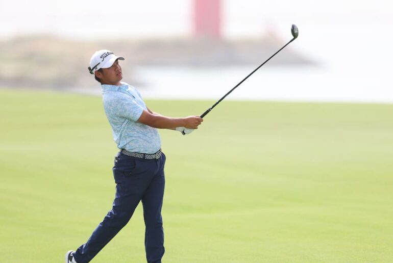 Abu Dhabi Championship: Kazuma Kobori shares lead with Tommy Fleetwood and Shane Lowry