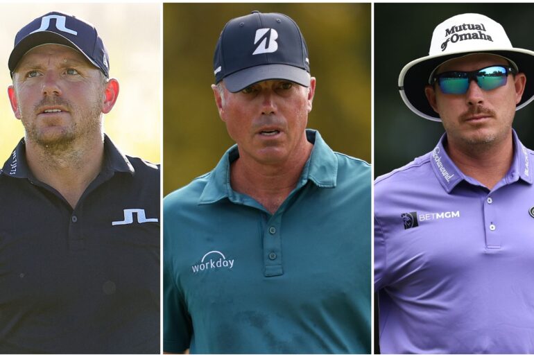 Matt Wallace, Matt Kuchar and Joel Dahmen