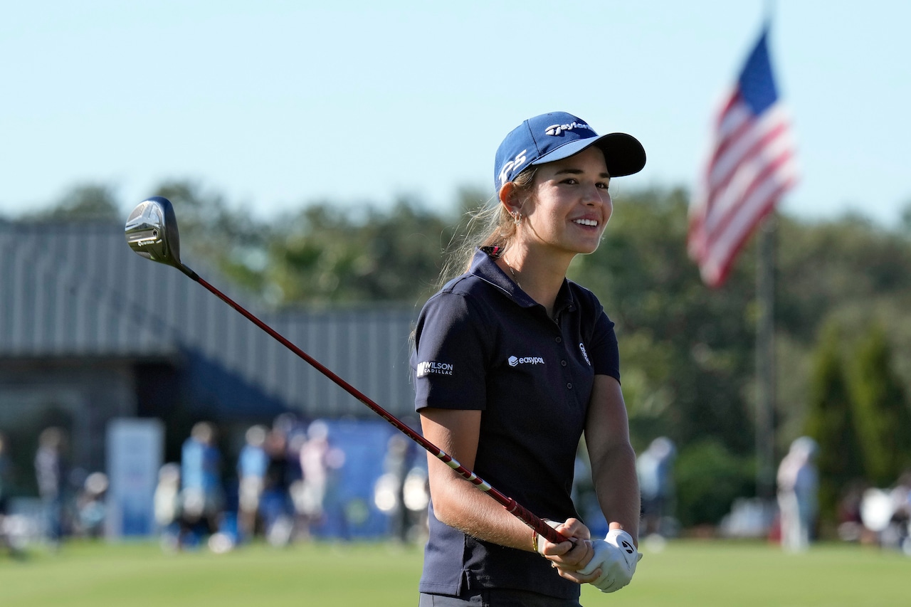 Trump’s granddaughter draws criticism for appearance in LPGA Tour event Mostly Sunny