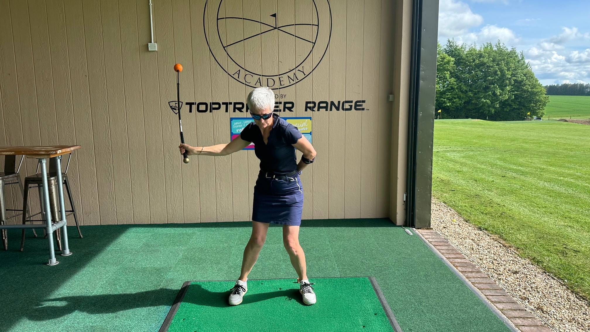 Orange Whip training aid