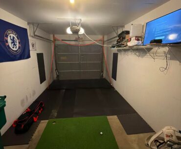 *UPDATE* Garage Golf Sim in a Rental