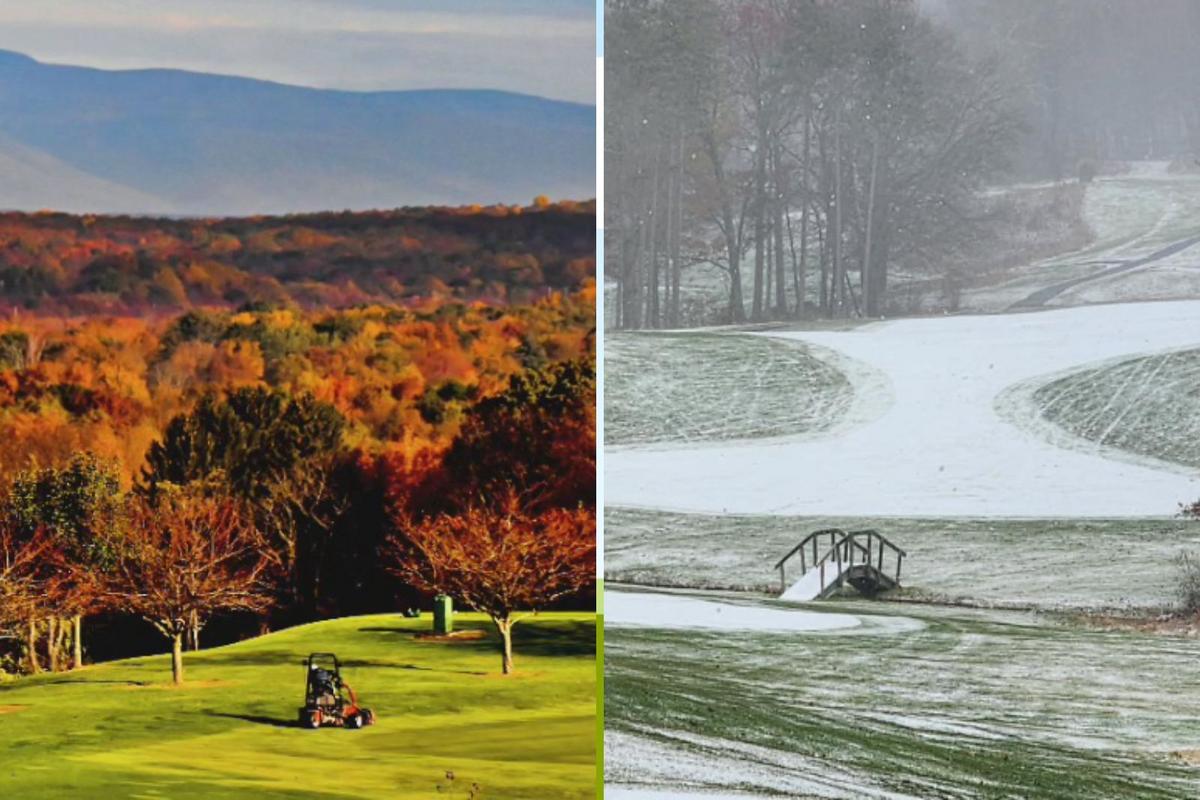 Weather Reminds Us Golf Season Is Over in New York Weather Reminds Us Golf Season Is Over in New York