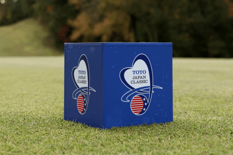 A TOTO Japan Classic tee marker