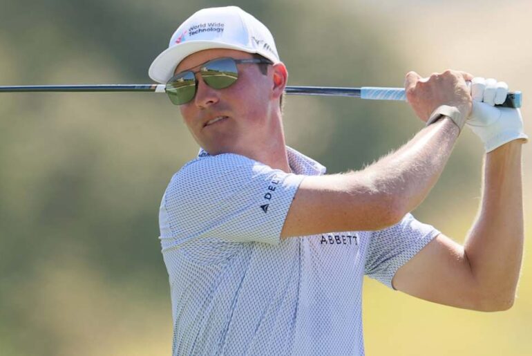 Ben Griffin battles into contention ahead of final round at World Wide Technology Championship