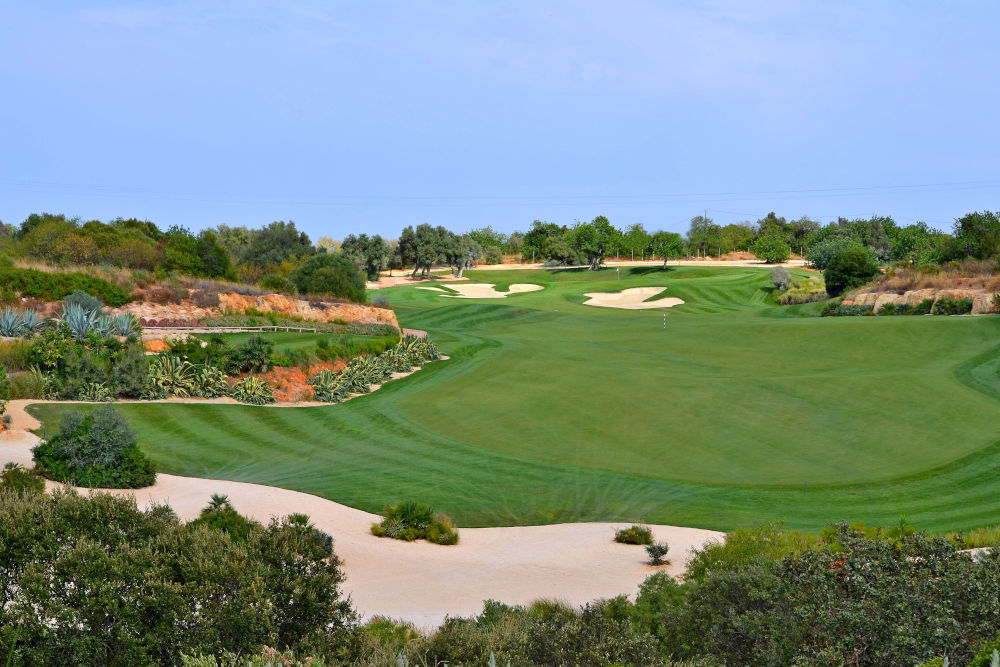 Golf views, one of the courses in Algarve, Portugal