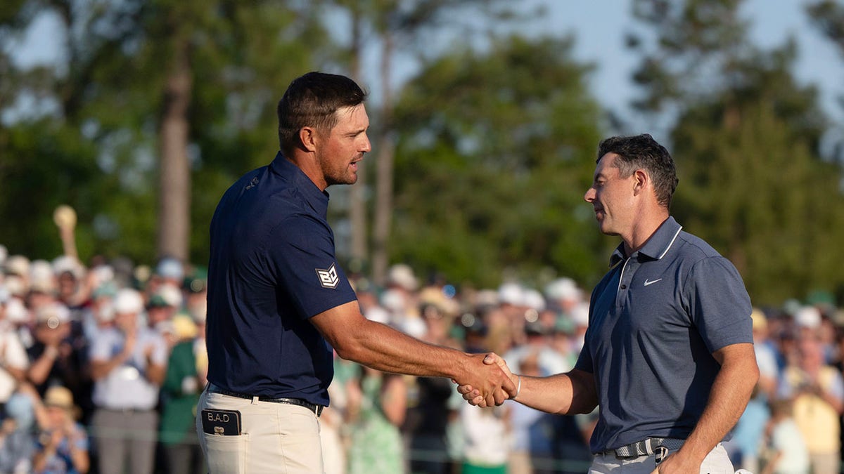 Bryson DeChambeau and Rory McIlroy