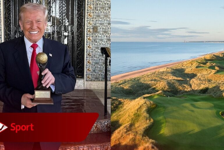 Trump International Scotland declared world's best course at World Golf Awards
