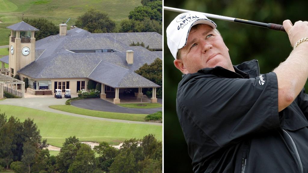 Capital Golf Course, heatherton art work - for herald sun real estate