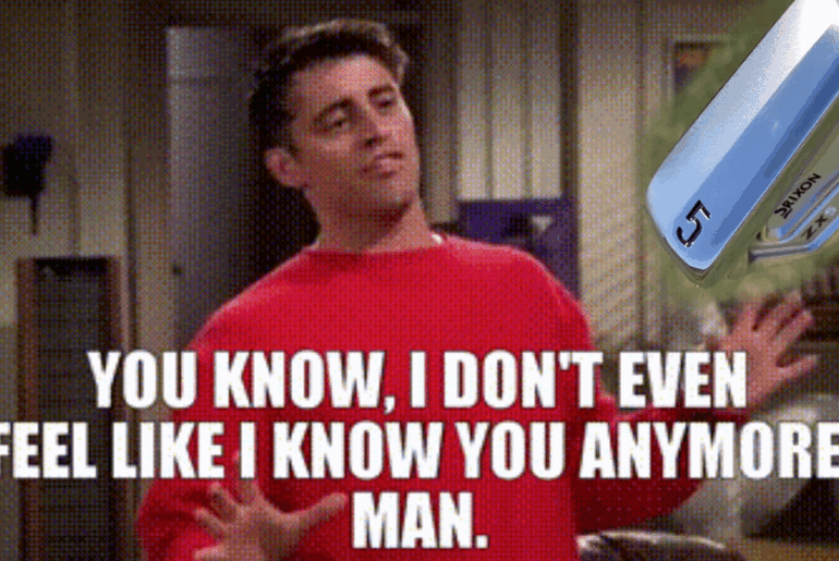 When your favorite club suddenly, and without any rhyme or reason, becomes impossible to hit...