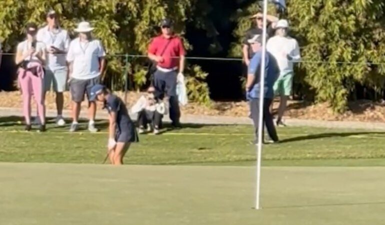 Donald Trump's granddaughter finishes last in LPGA debut