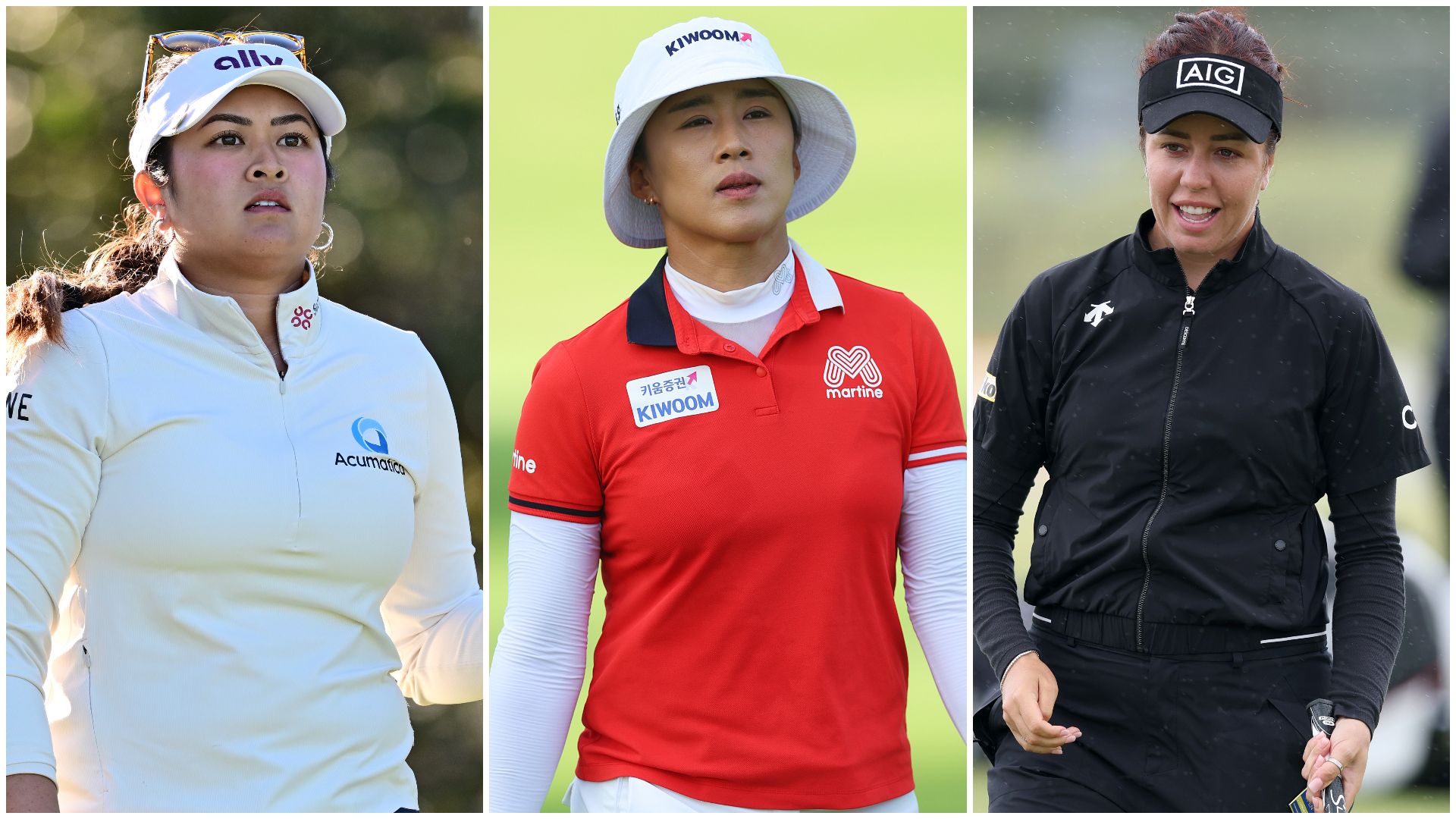 10 Big Names To Miss The CME Group Tour Championship Lilia Vu, Amy Yang and Georgia Hall images