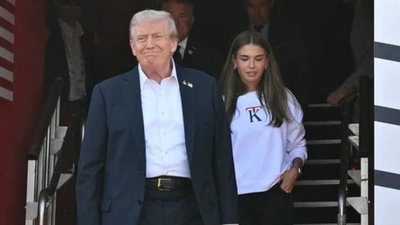Donald Trump’s grand daughter Kai Trump reveals rare pep talk from Tiger Woods before stepping onto LPGA stage