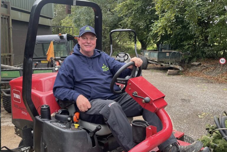 Duncan Cheslett has provided temporary greenkeeping support at over 20 clubs since going freelance