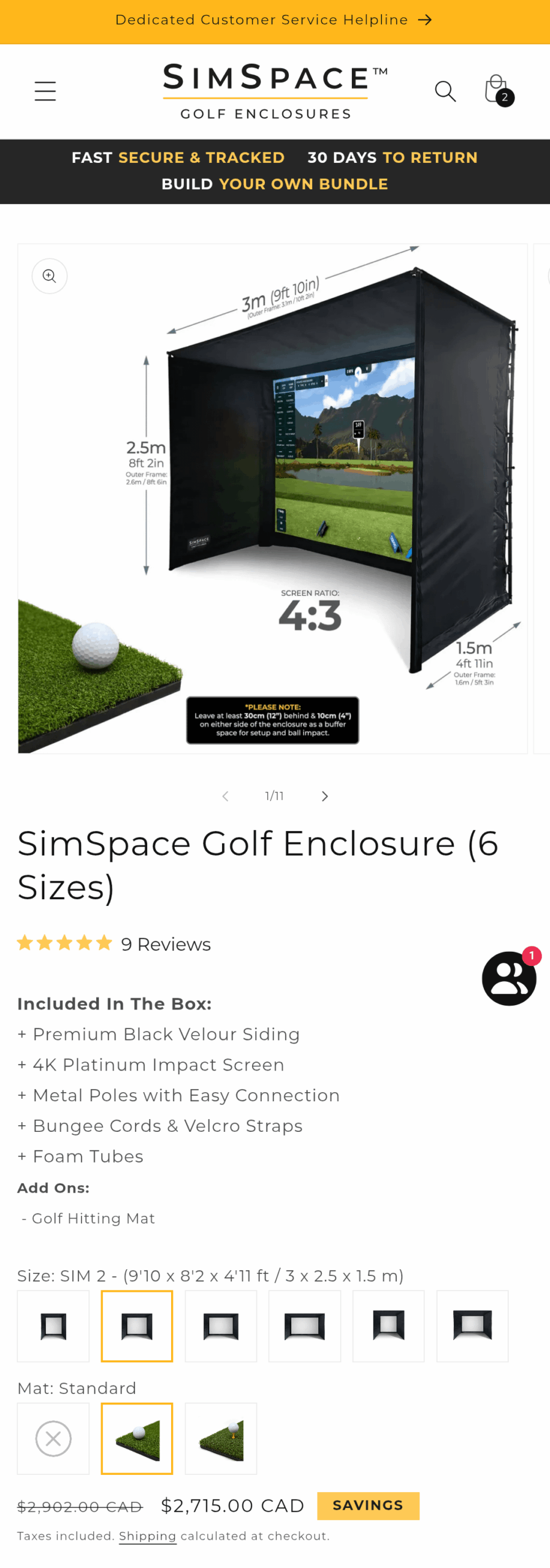 Enclosure deal (Canada) Enclosure deal (Canada)