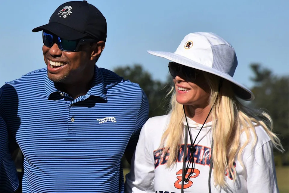 Alex Peterman / The Palm Beach Post Tiger Woods and Elin Nordegren