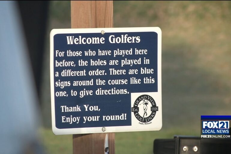 Grand View Golf Course reopens for final weekend of season
