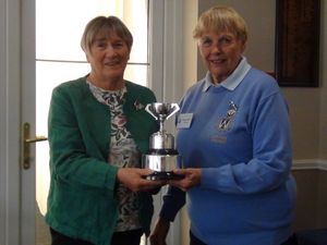 Kathy Evans was a double prize winner