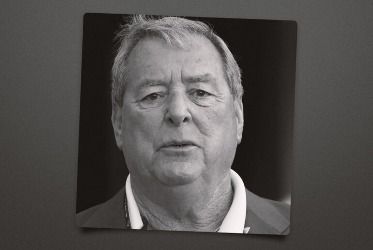 Fuzzy Zoeller at the 2017 Masters.