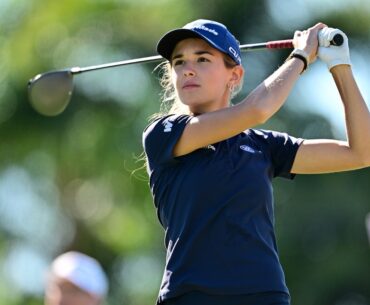 Kai Trump improves in LPGA debut but misses cut at Annika