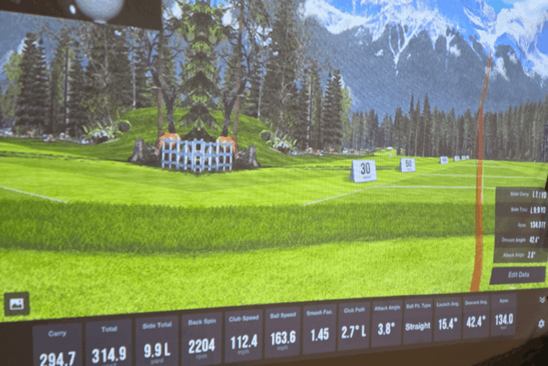 Is 134ft apex too high with a driver?