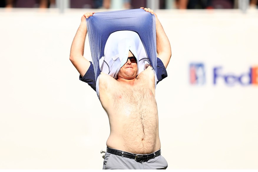 Harry Higgs delighted golf fans around the world with his antics at the WM Phoenix Open.