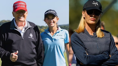 How Kai Trump’s LPGA debut turned into a must-see moment with Anna Kournikova’s brother beside her and Vanessa Trump cheering