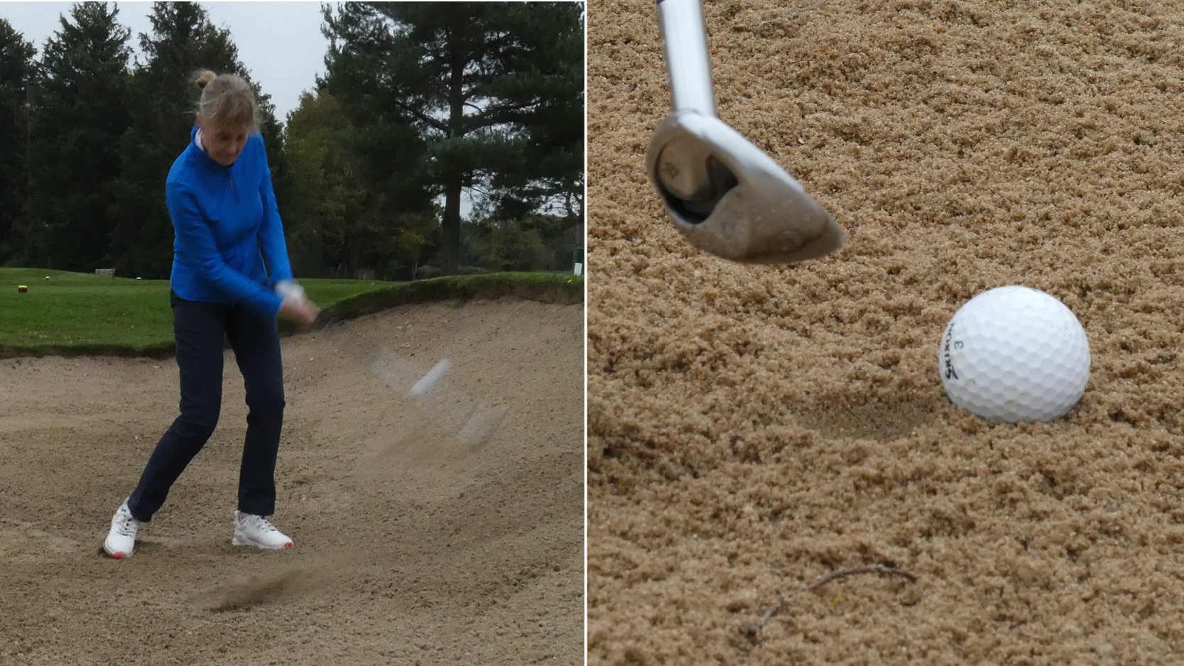 Alison Root bunker lesson