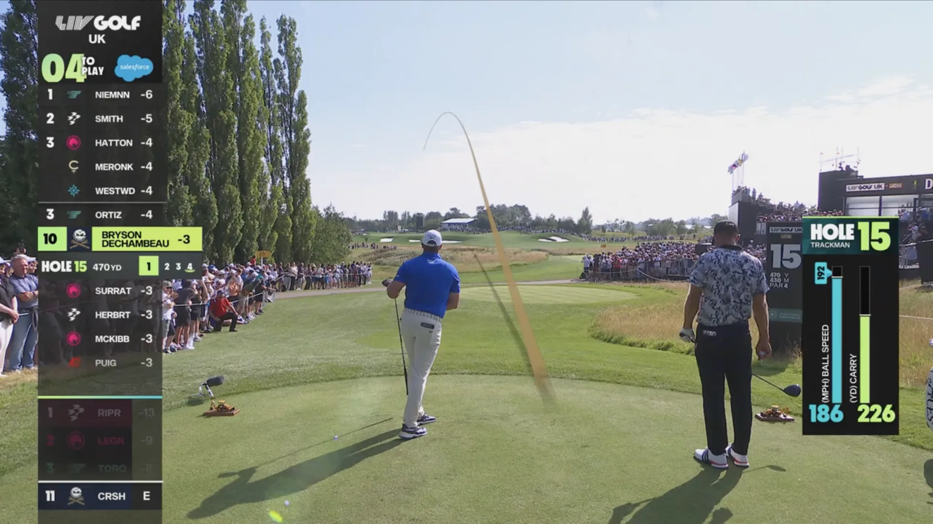 LIV Golf and Trackman announce innovative, global multi-year partnership Aramco