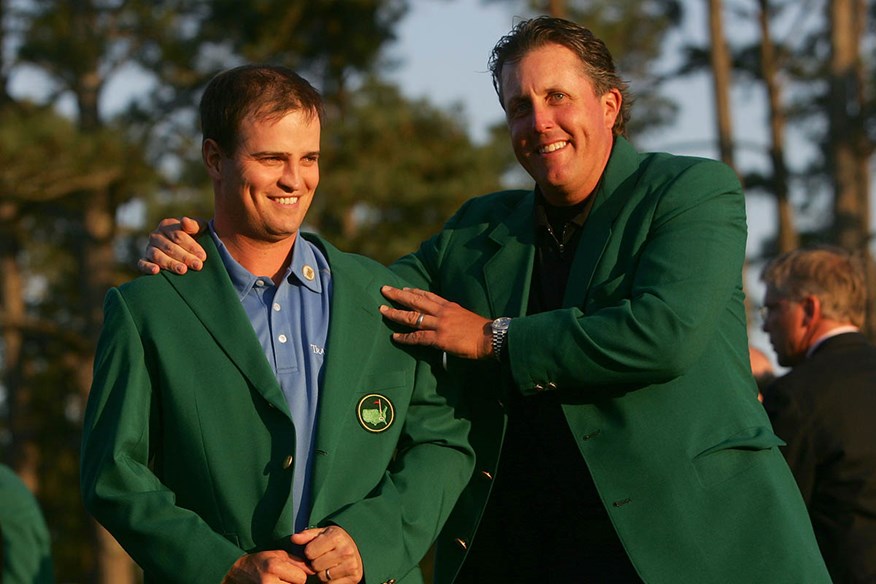 We don't see Zach Johnson or Phil Mickelson adding to their Masters victories.