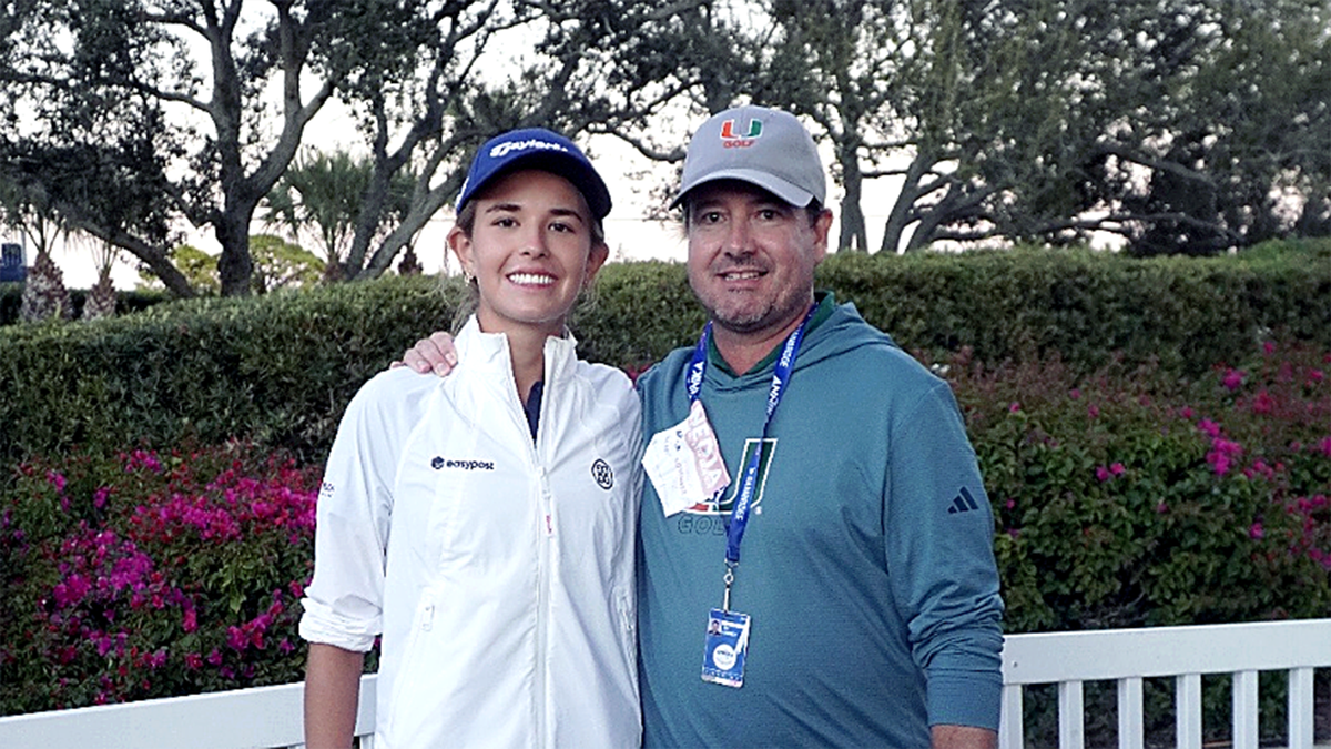 Kai Trump and Jim Garren