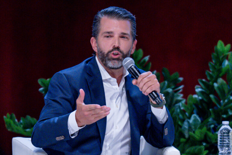 Donald Trump Jr. Looks Totally Different In Throwback Photos With Baby Kai