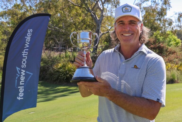 Goggin wins NSW Senior Open after "crazy" round at Thurgoona - News