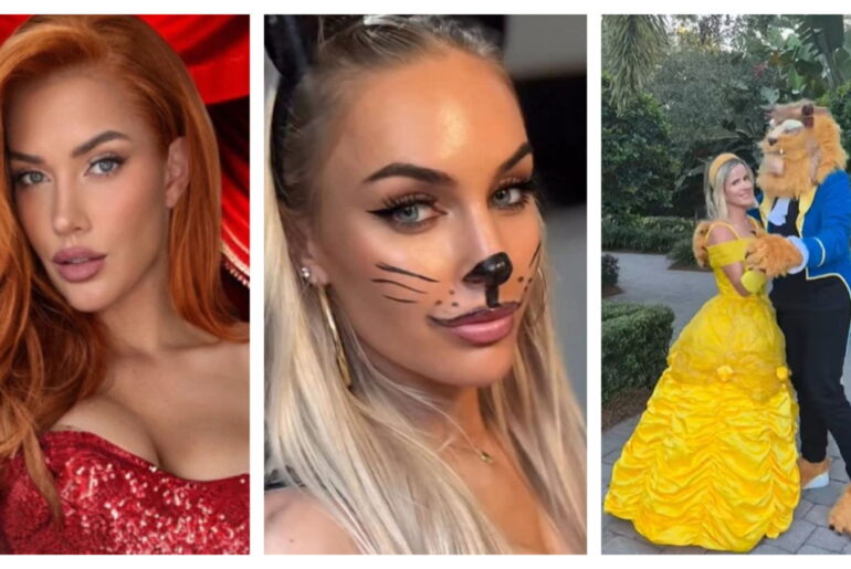 Golf stars dress up for Halloween 2025