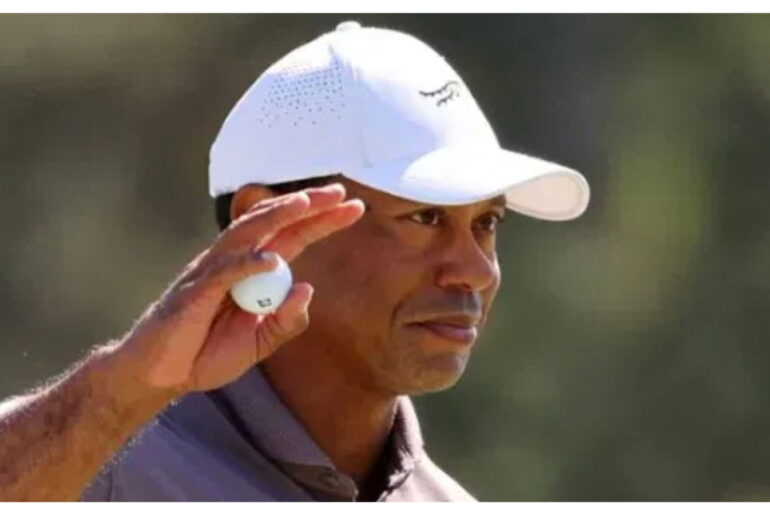 Tiger Woods buzzing with his new Bridgestone ball