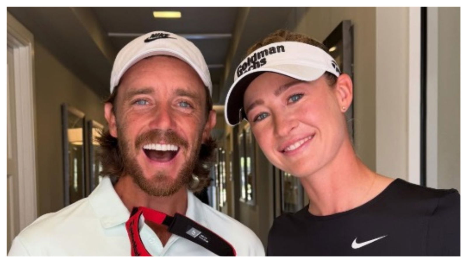 Nelly Korda makes unexpected Tommy Fleetwood revelation Tommy Fleetwood with Nelly Korda (Instagram: nellykorda)
