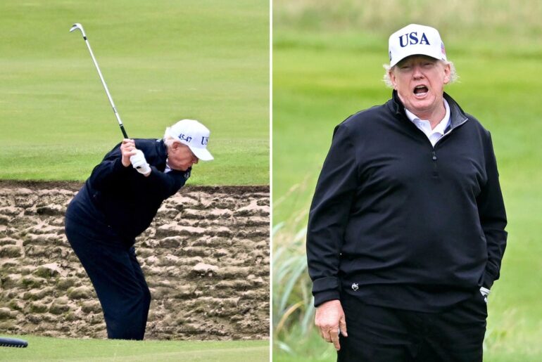 Donald Trump's love for golf is reportedly costing US taxpayers approx. a hundred million dollars
